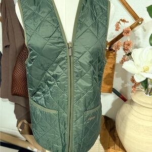 Barbour Sage Quilted Vest